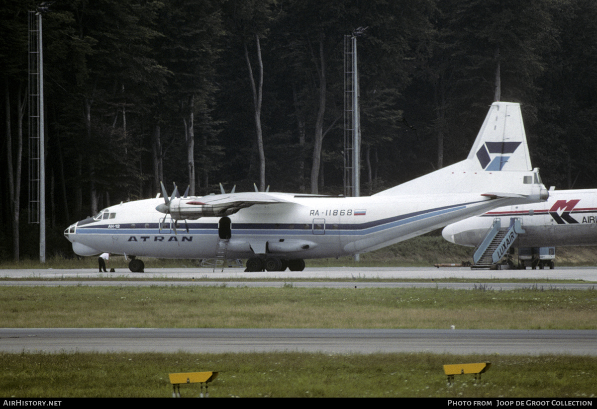 Aircraft Photo of RA-11868 | Antonov An-12BK | Atran Cargo Airlines | AirHistory.net #305654
