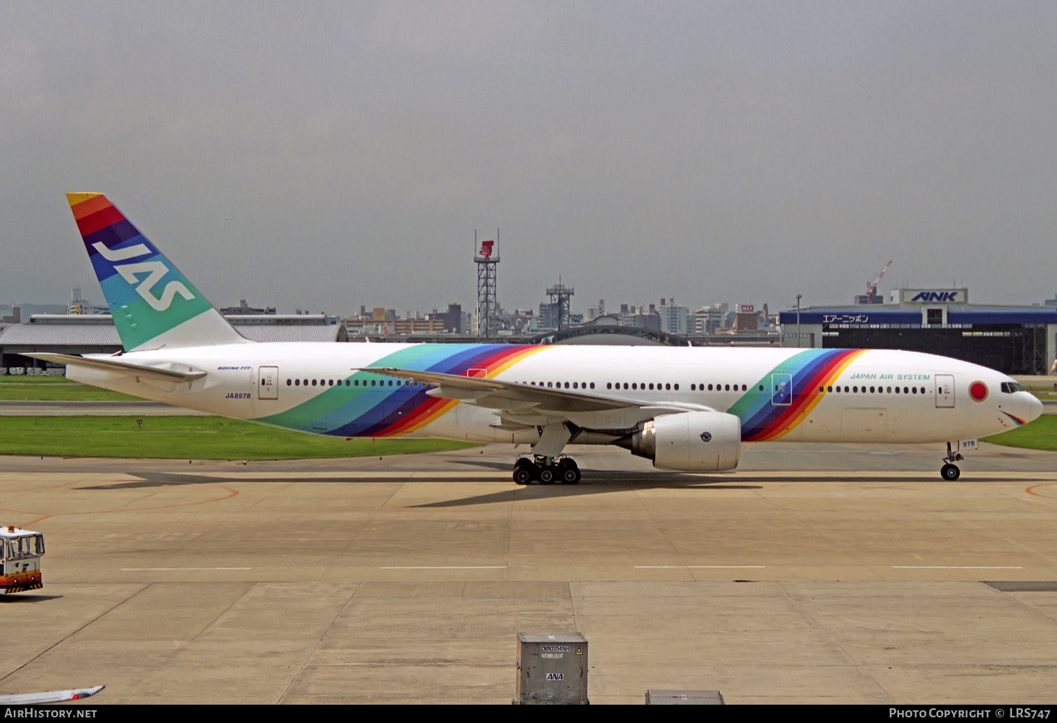 Aircraft Photo of JA8978 | Boeing 777-289 | Japan Air System - JAS | AirHistory.net #305655