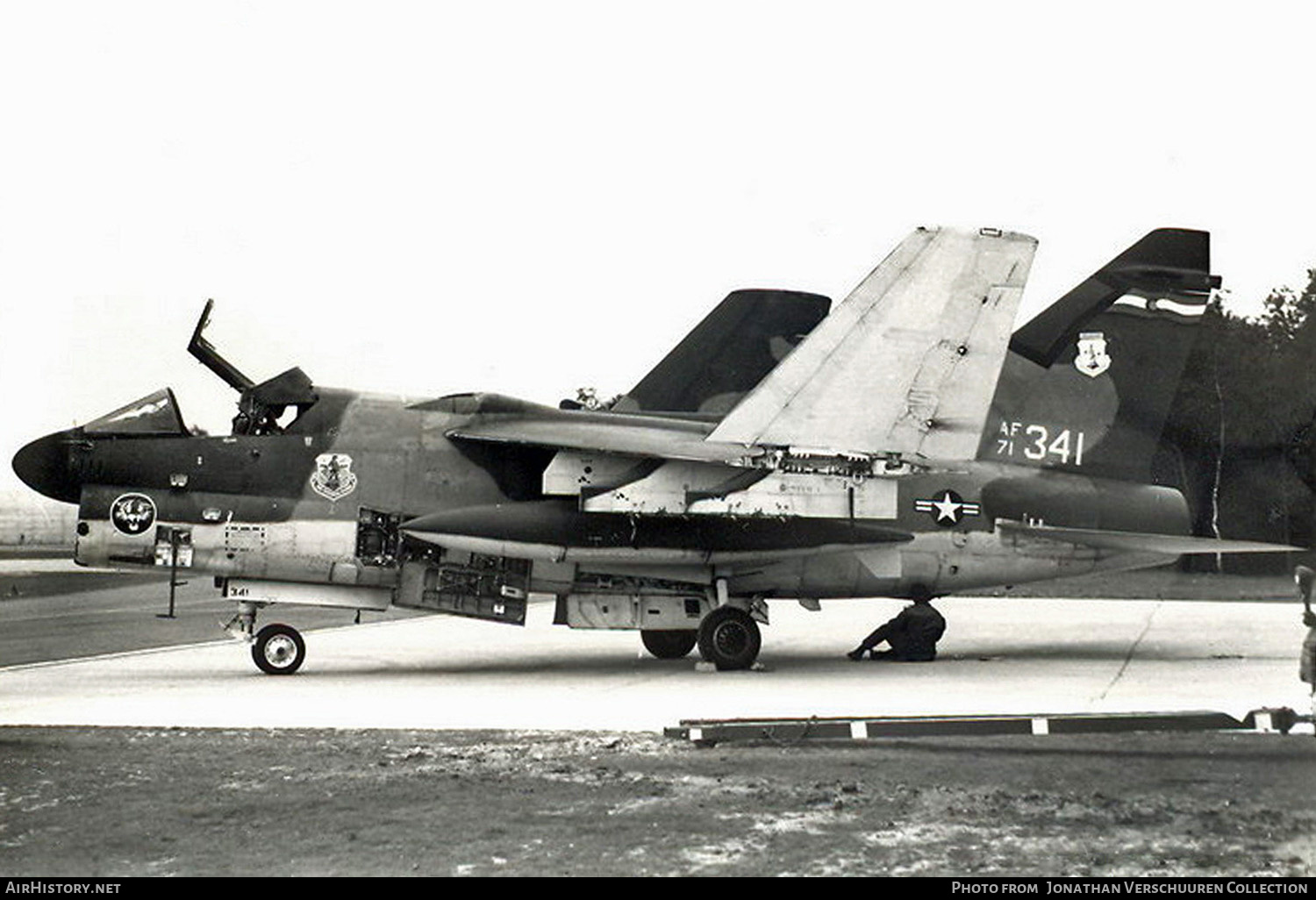 Aircraft Photo of 71-0341 / AF71-341 | LTV A-7D Corsair II | USA - Air Force | AirHistory.net #305663