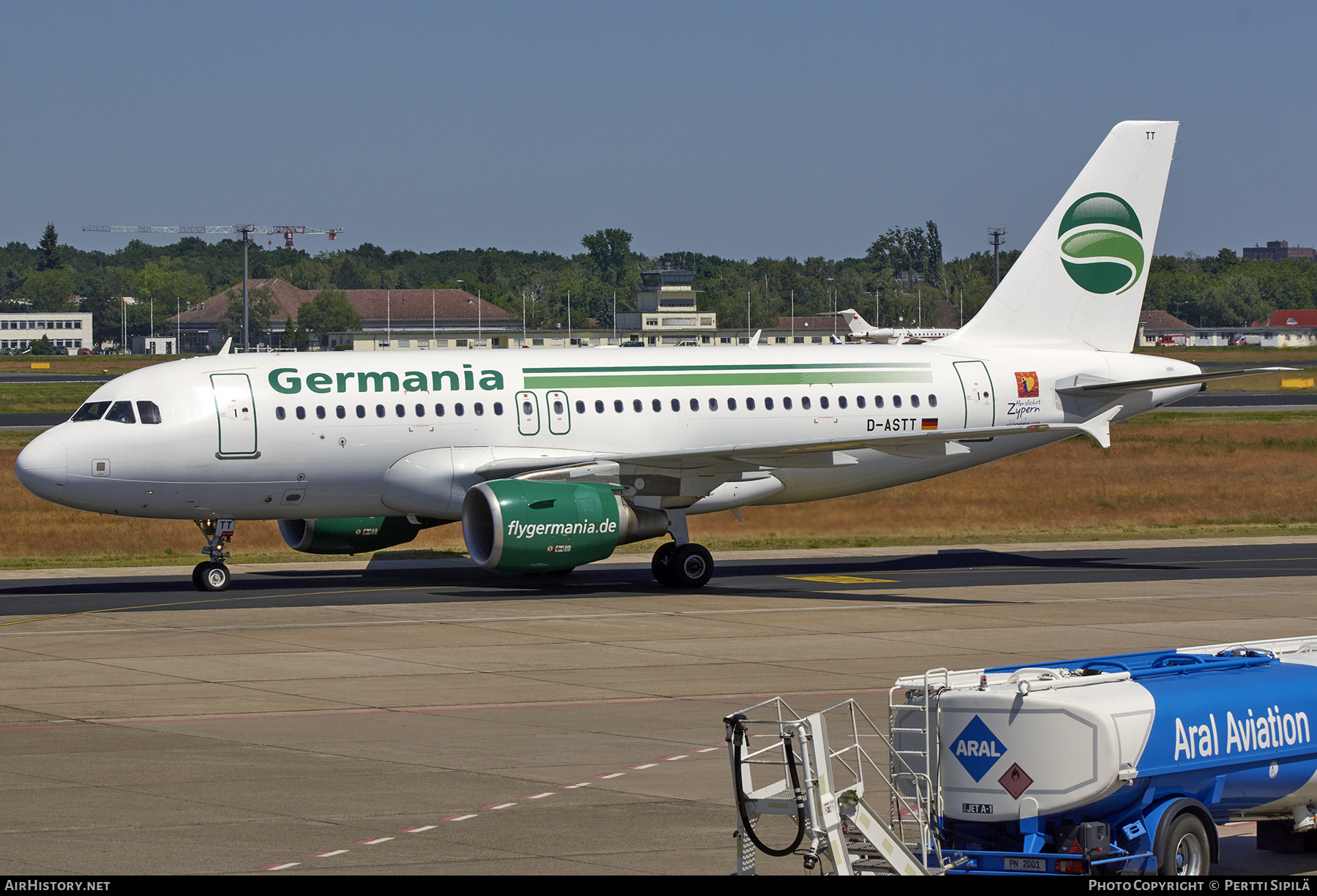 Aircraft Photo of D-ASTT | Airbus A319-112 | Germania | AirHistory.net #305684