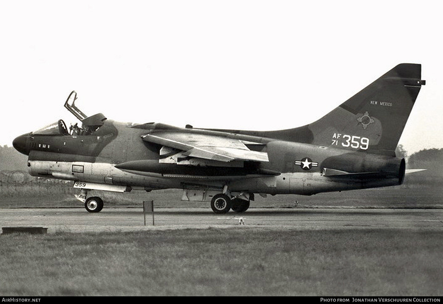 Aircraft Photo of 71-0359 / AF71-359 | LTV A-7D Corsair II | USA - Air Force | AirHistory.net #305704