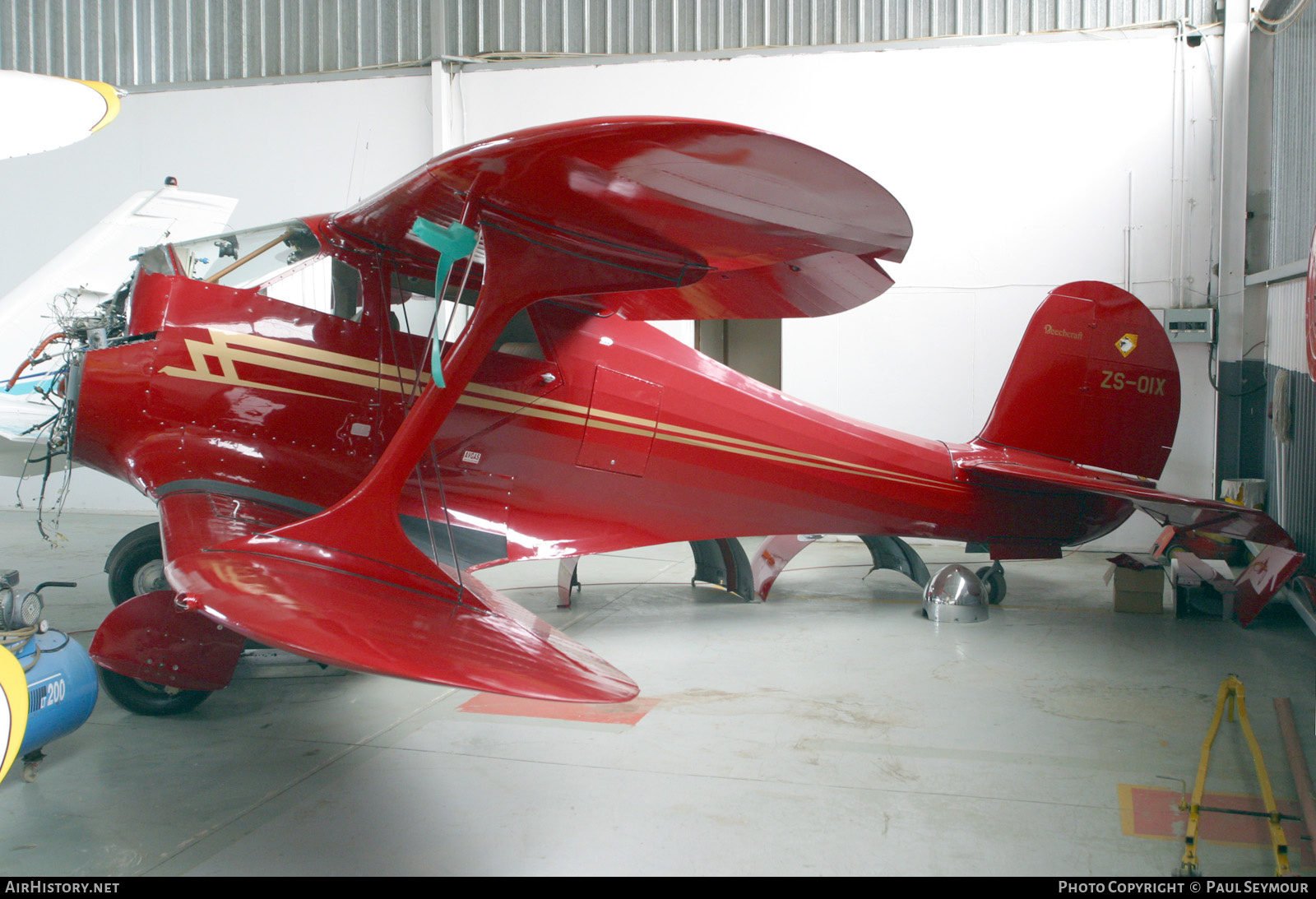 Aircraft Photo of ZS-OIX | Beech D17S Traveller Mk1 | AirHistory.net #305718
