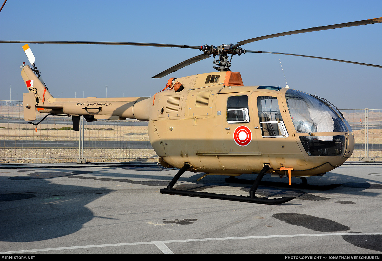 Aircraft Photo of 1063 | MBB BO-105C | Bahrain - Air Force | AirHistory.net #305743