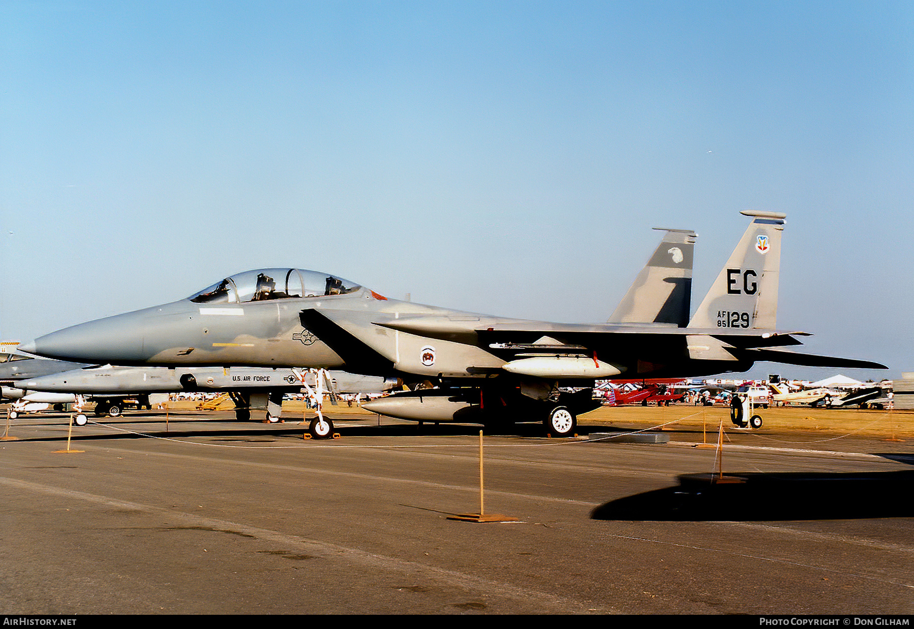 Aircraft Photo of 85-0129 / AF85-129 | McDonnell Douglas F-15D Eagle | USA - Air Force | AirHistory.net #305744