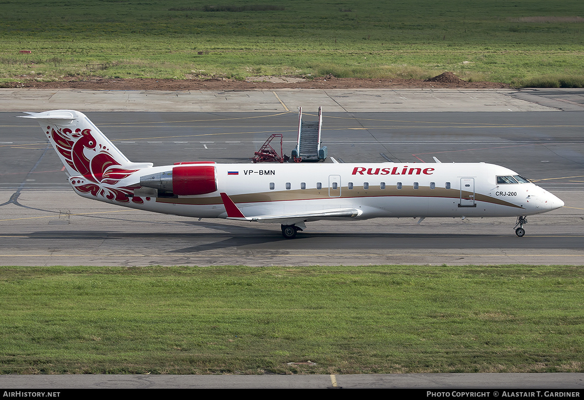 Aircraft Photo of VP-BMN | Bombardier CRJ-200ER (CL-600-2B19) | RusLine | AirHistory.net #305756