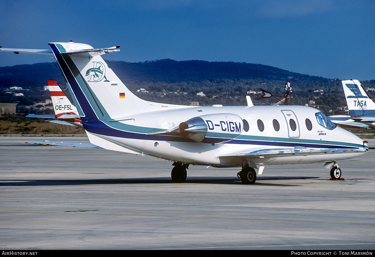 Aircraft Photo of D-CIGM | Hawker Beechcraft 400A | AirHistory.net #305785