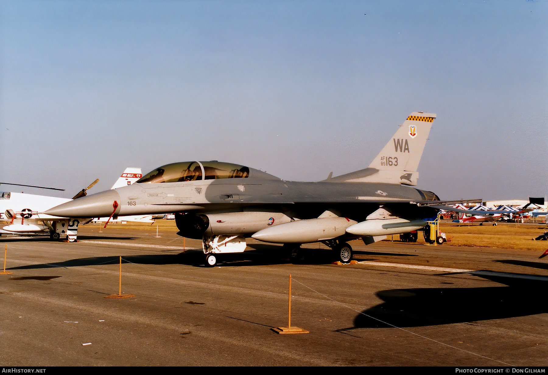 Aircraft Photo of 89-2163 | General Dynamics F-16DM Fighting Falcon | USA - Air Force | AirHistory.net #305805