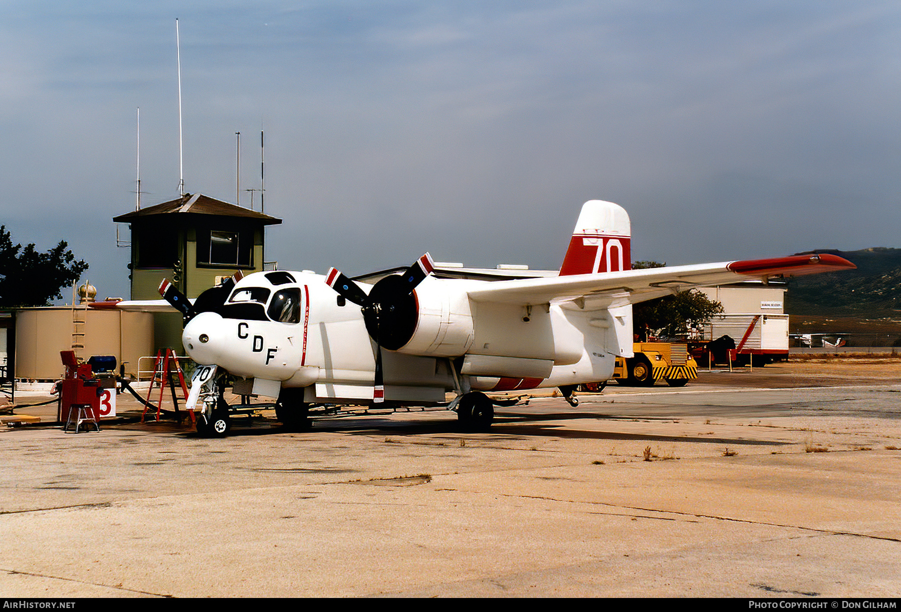 Aircraft Photo of N442DF | Grumman S-2A(AT) Tracker | California Department of Forestry - CDF | AirHistory.net #305810