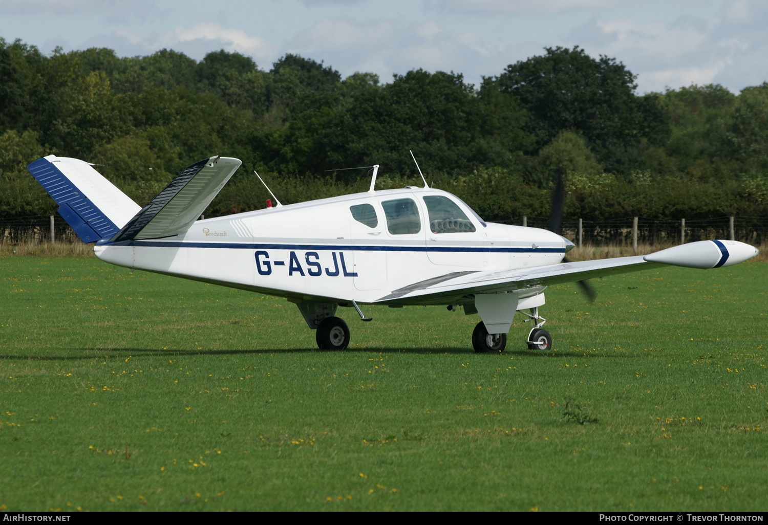 Aircraft Photo of G-ASJL | Beech H35 Bonanza | AirHistory.net #305832
