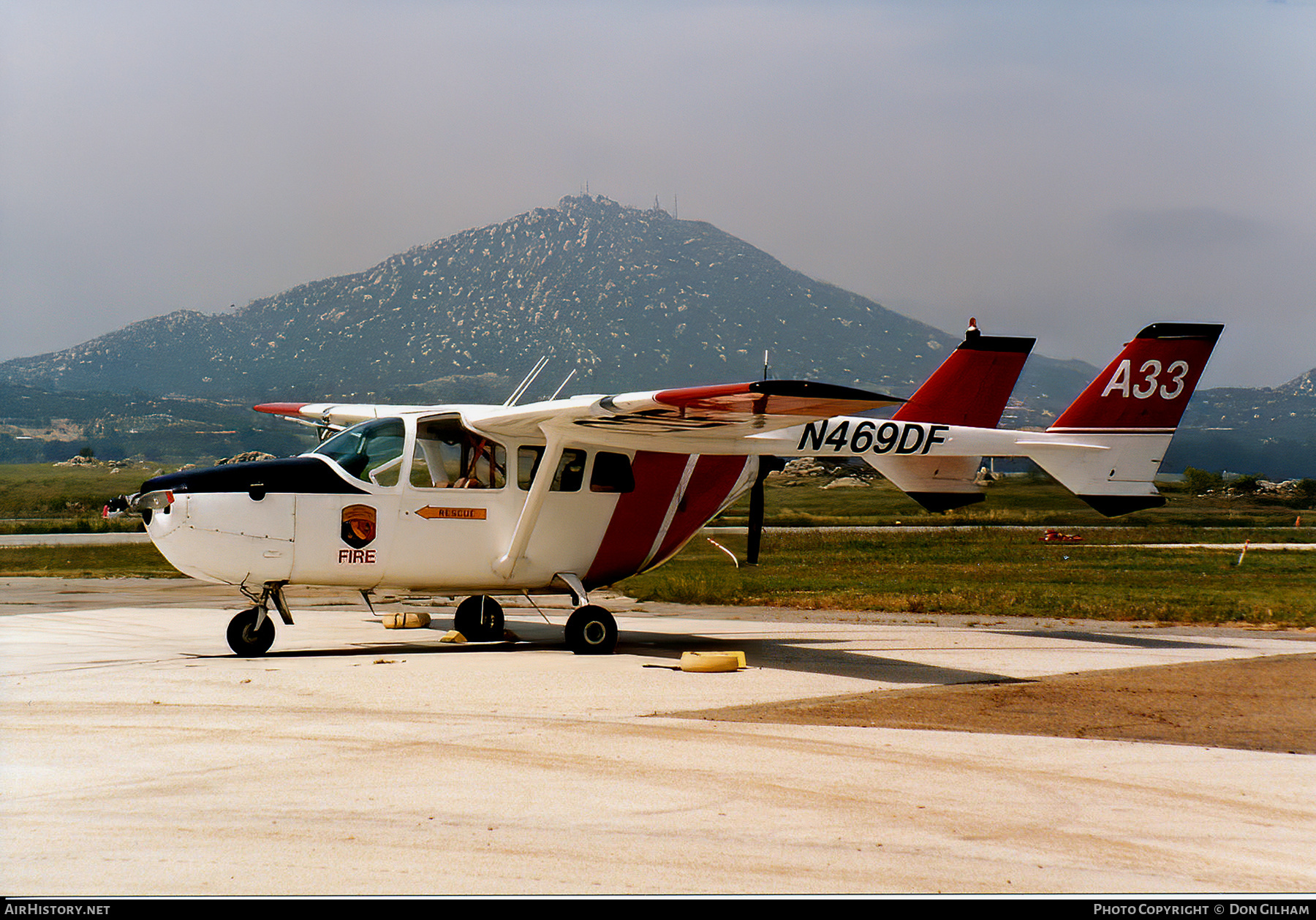 Aircraft Photo of N469DF | Cessna O-2A Super Skymaster | California Department of Forestry - CDF | AirHistory.net #305839