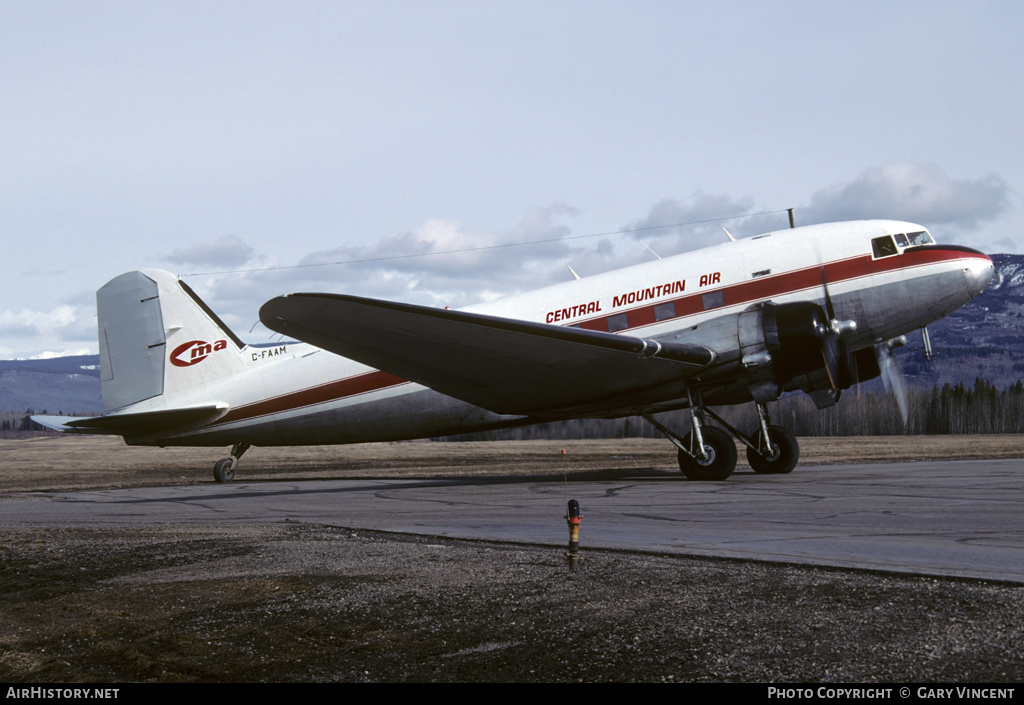 Aircraft Photo of C-FAAM | Douglas C-47A Dakota Mk.3 | Central Mountain Air - CMA | AirHistory.net #305840