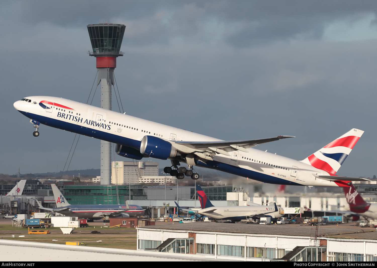 Aircraft Photo of G-STBG | Boeing 777-336/ER | British Airways | AirHistory.net #305844