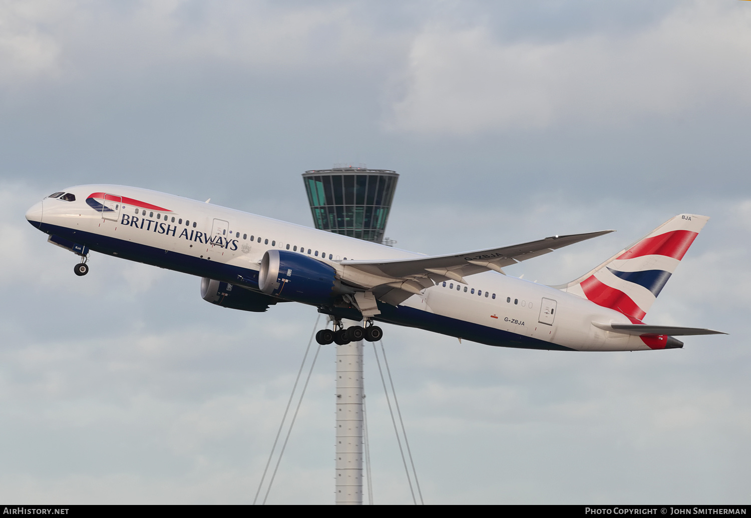Aircraft Photo of G-ZBJA | Boeing 787-8 Dreamliner | British Airways | AirHistory.net #305847