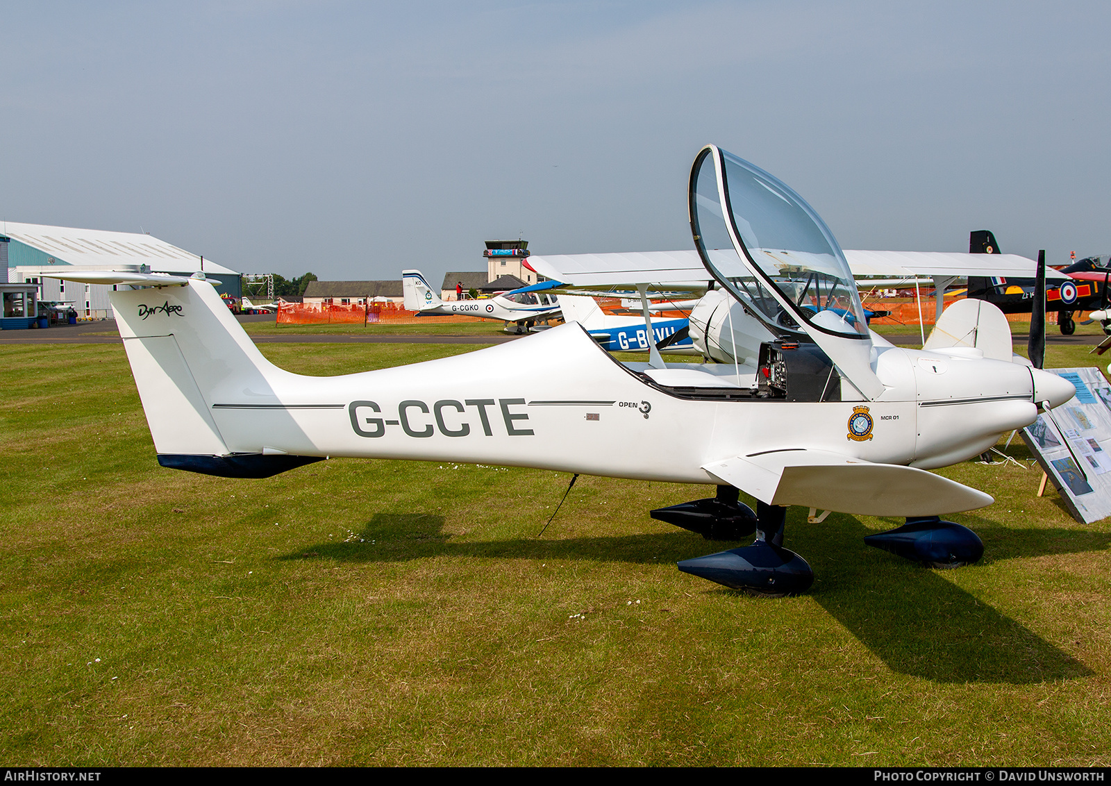Aircraft Photo of G-CCTE | DynAero MCR-01 VLA Sportster | AirHistory.net #305848