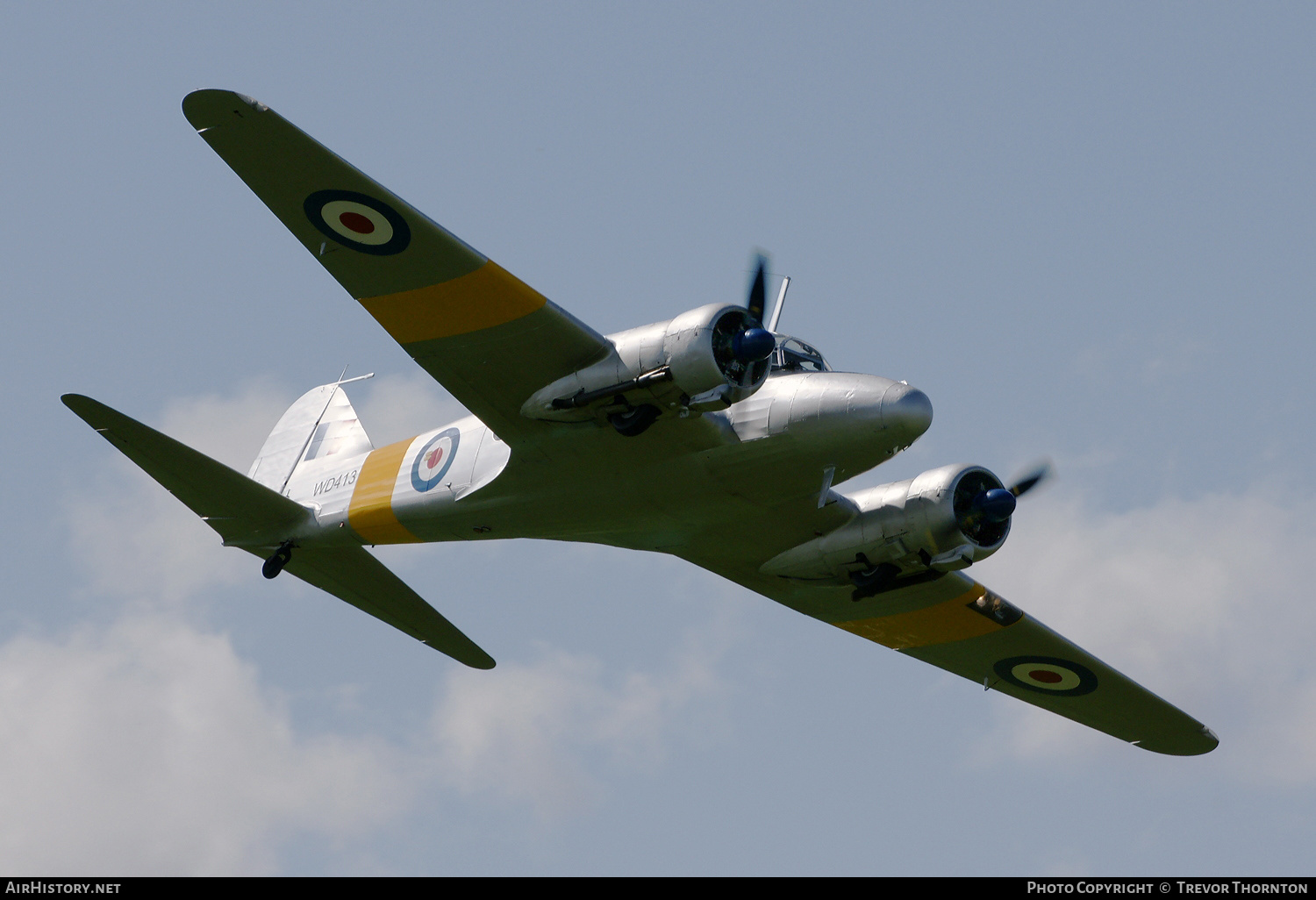 Aircraft Photo of G-VROE / WD413 | Avro 652A Anson T21 | UK - Air Force | AirHistory.net #305851