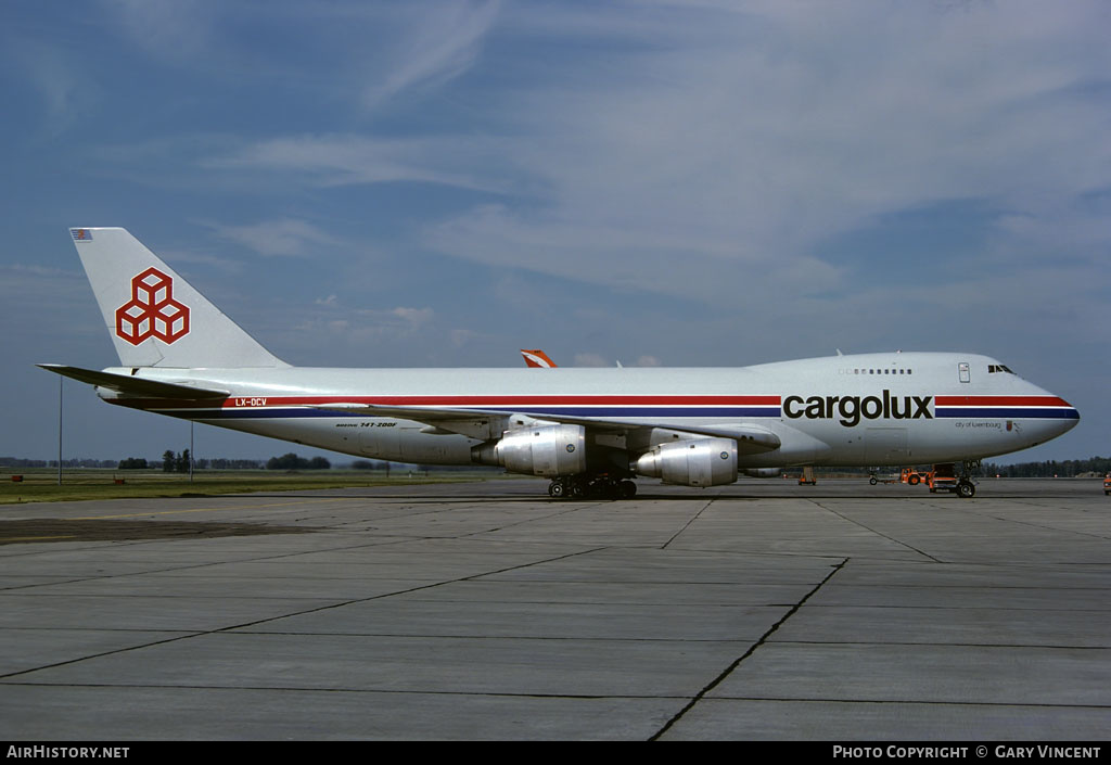Aircraft Photo of LX-DCV | Boeing 747-2R7F/SCD | Cargolux | AirHistory.net #305854