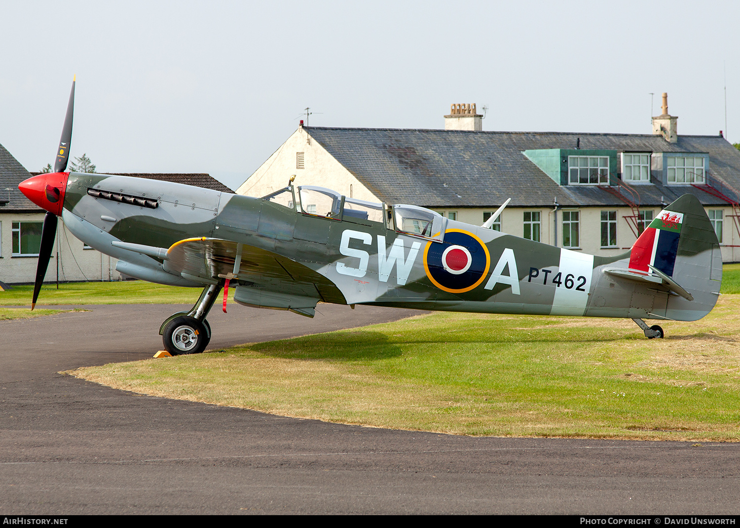 Aircraft Photo of G-CTIX / PT462 | Supermarine 509 Spitfire T9 | UK - Air Force | AirHistory.net #305860