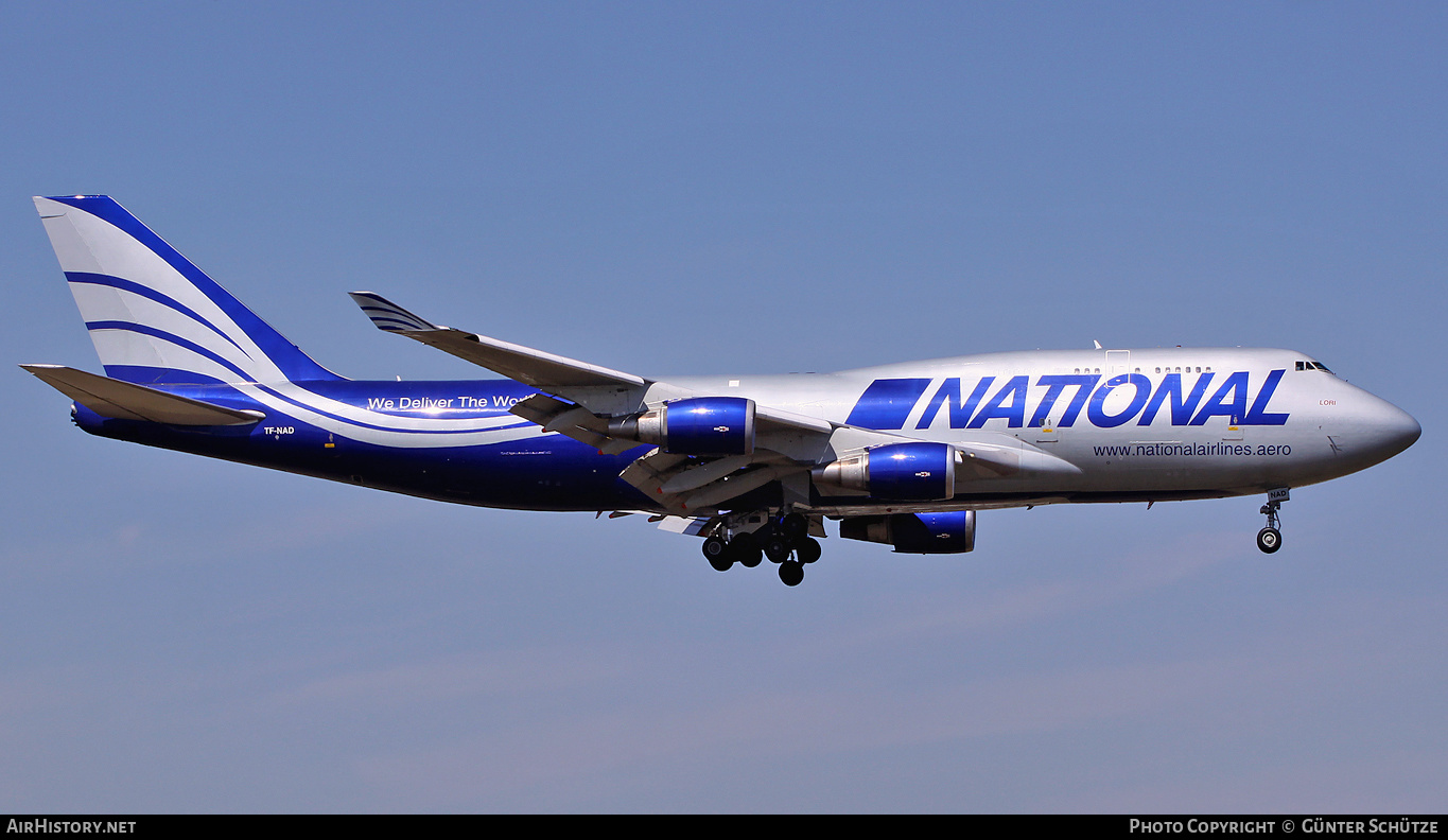Aircraft Photo of TF-NAD | Boeing 747-428M(BCF) | National Airlines | AirHistory.net #305875