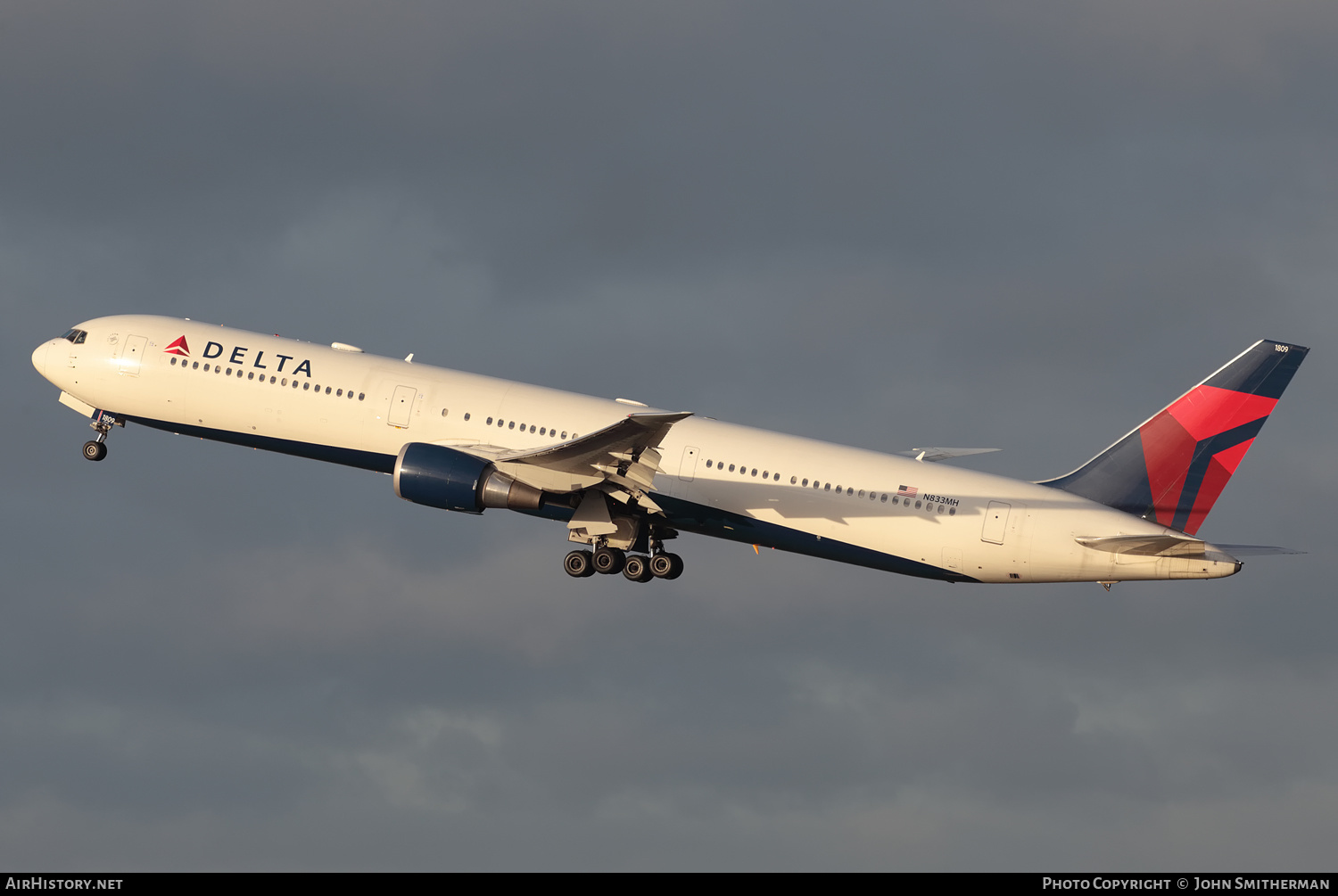 Aircraft Photo of N833MH | Boeing 767-432/ER | Delta Air Lines | AirHistory.net #305880