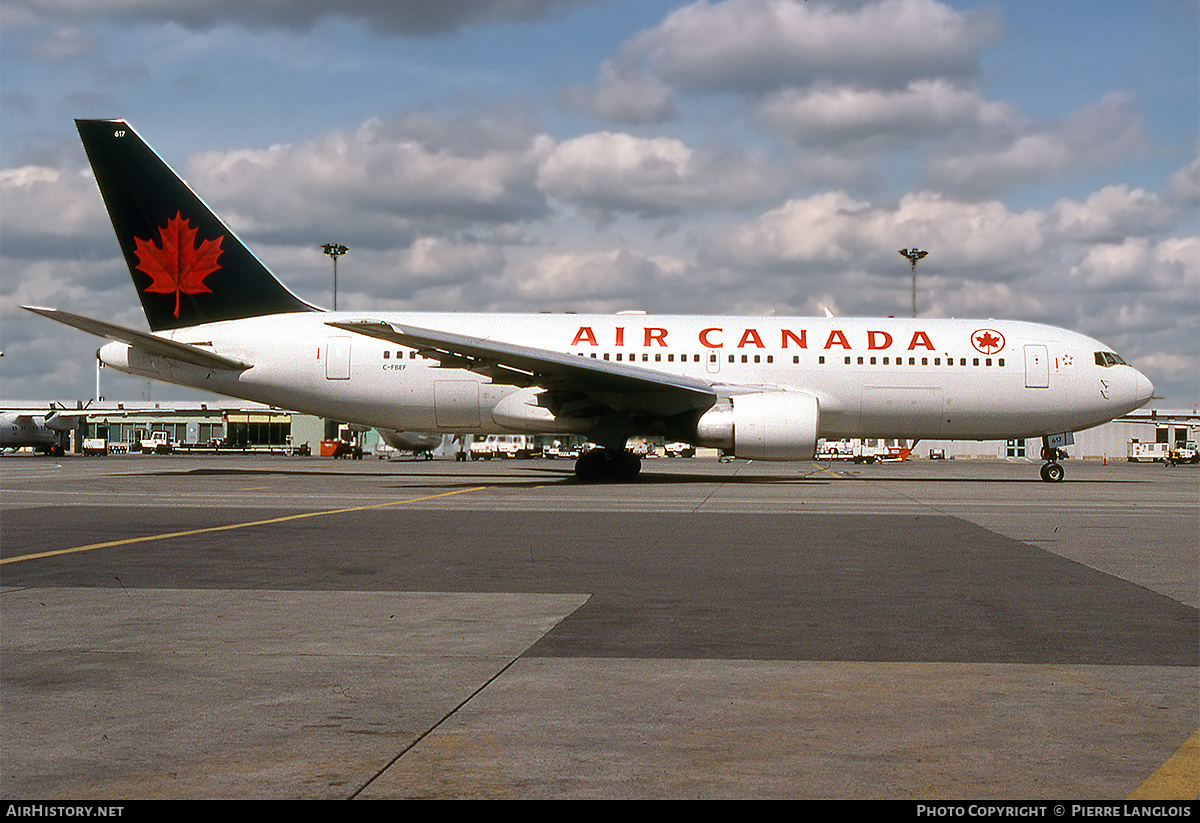 Aircraft Photo of C-FBEF | Boeing 767-233/ER | Air Canada | AirHistory.net #305902