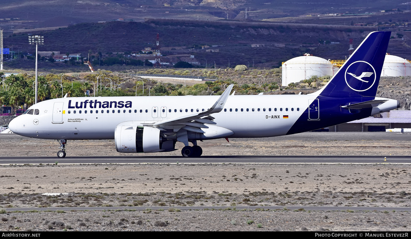 Aircraft Photo of D-AINX | Airbus A320-271N | Lufthansa | AirHistory.net #305904