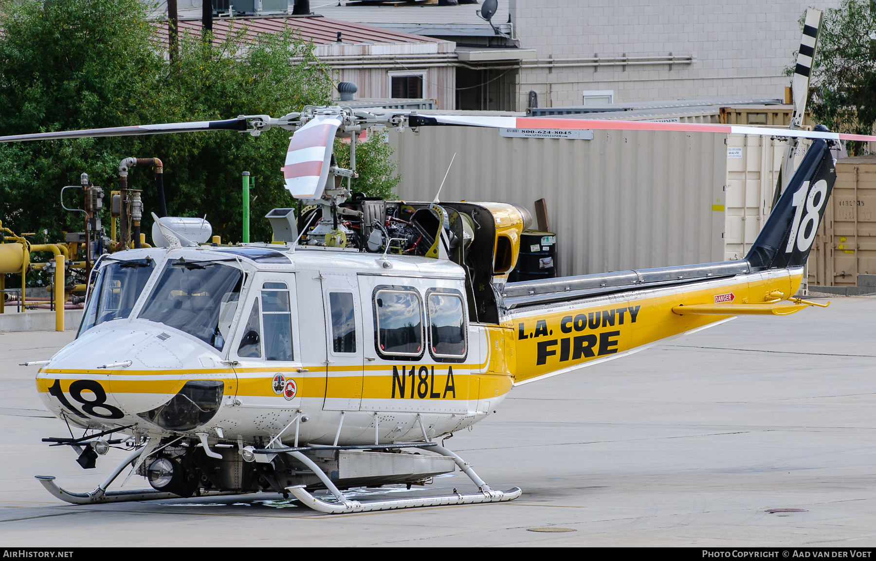 Aircraft Photo of N18LA | Bell 412HP | Los Angeles County Fire Department | AirHistory.net #305933