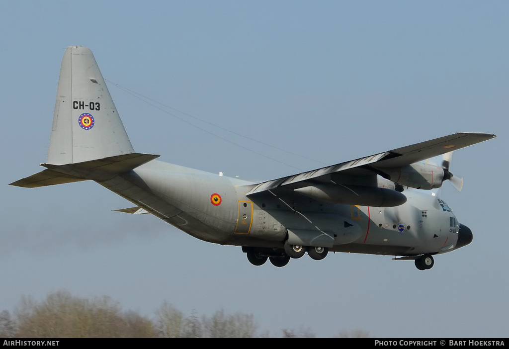 Aircraft Photo of CH-03 | Lockheed C-130H Hercules | Belgium - Air Force | AirHistory.net #305940