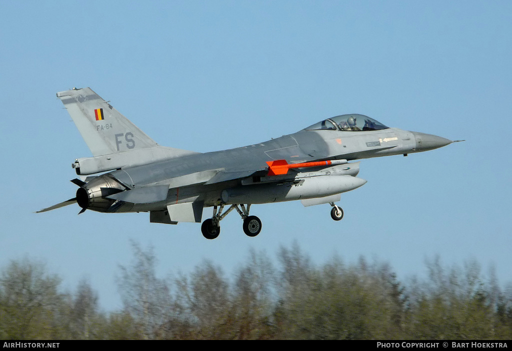 Aircraft Photo of FA-84 | General Dynamics F-16AM Fighting Falcon | Belgium - Air Force | AirHistory.net #305957