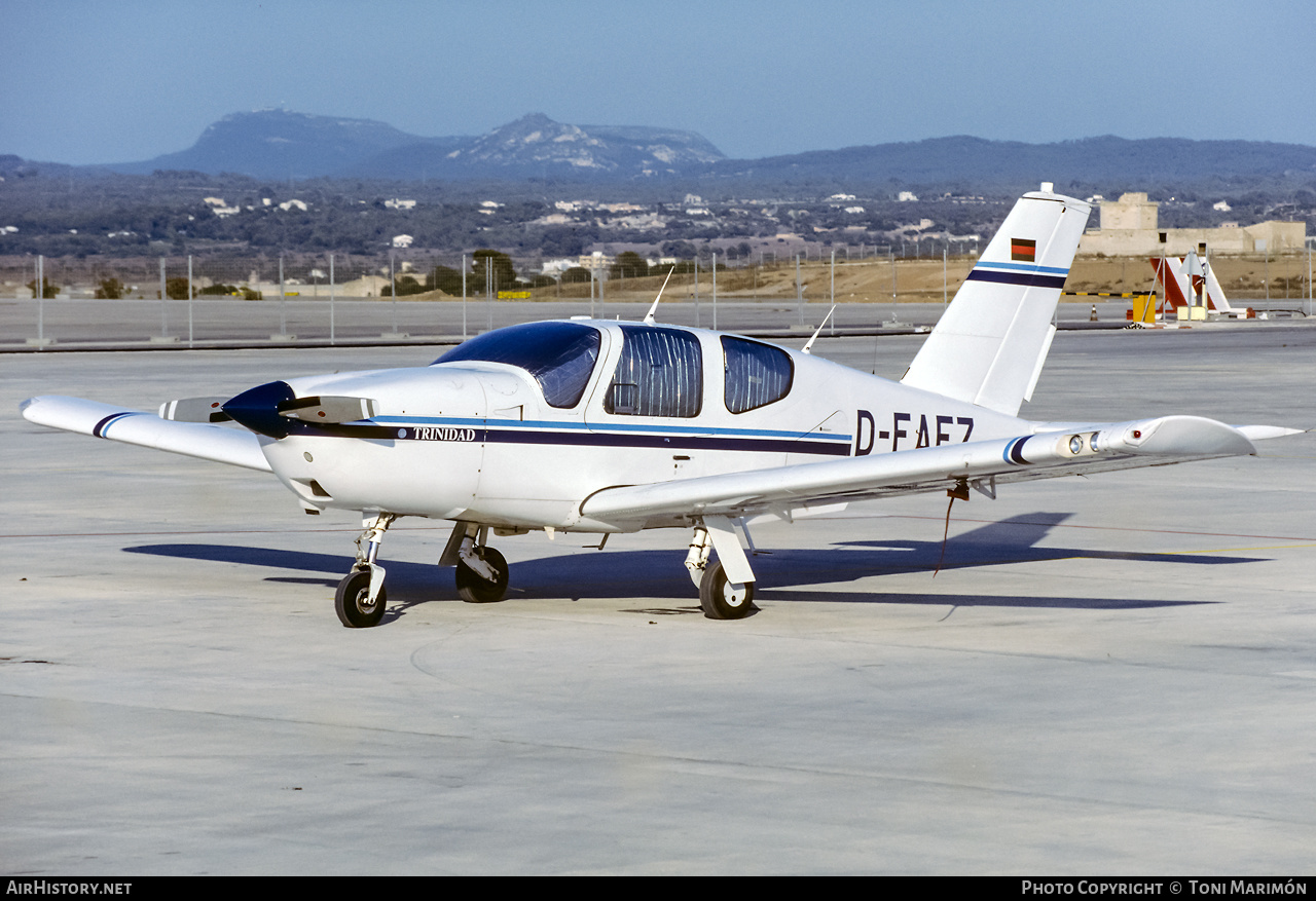 Aircraft Photo of D-EAFZ | Socata TB-20 Trinidad | AirHistory.net #305964