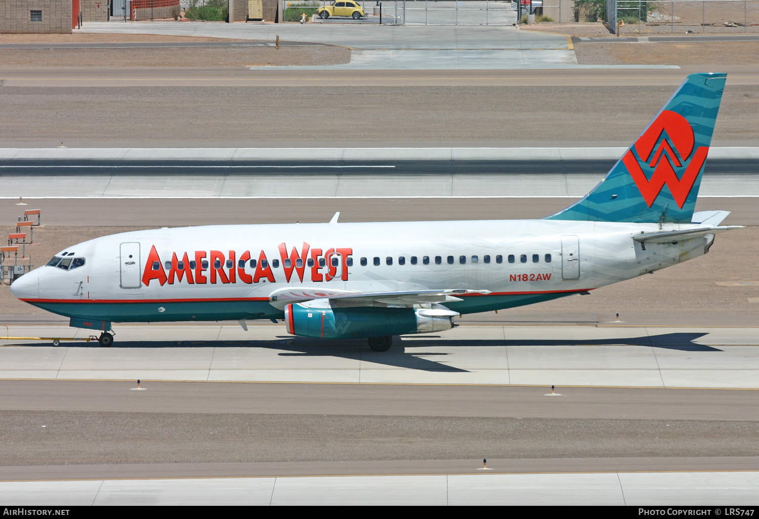 Aircraft Photo of N182AW | Boeing 737-277/Adv | America West Airlines | AirHistory.net #305977