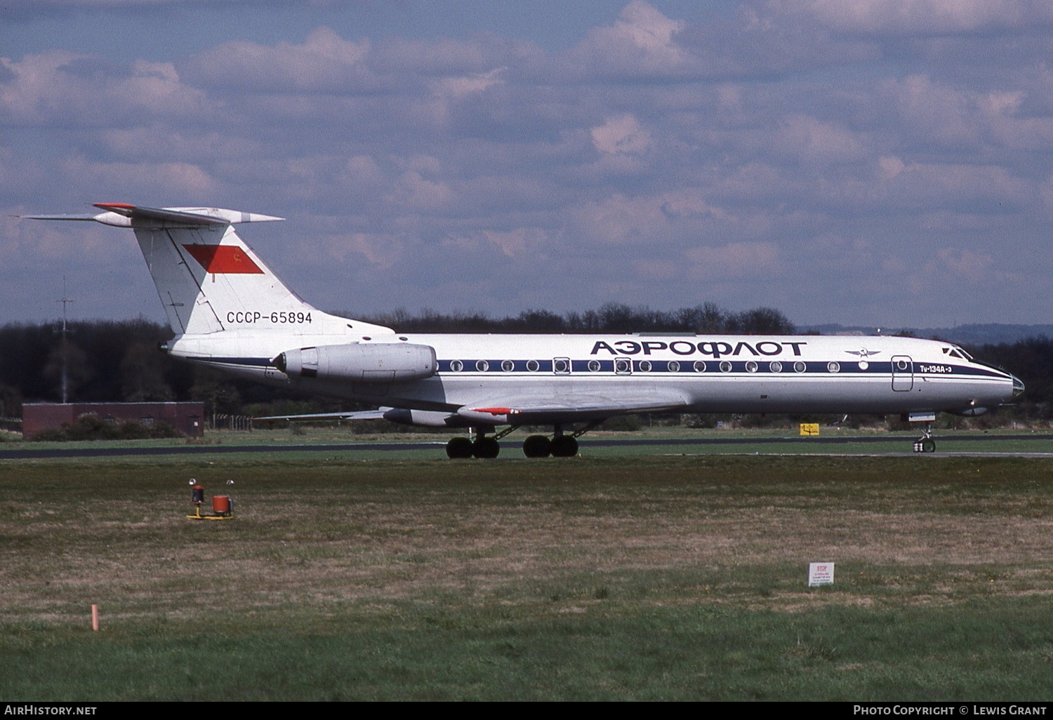 Aircraft Photo of CCCP-65894 | Tupolev Tu-134A-3 | Aeroflot | AirHistory.net #305991