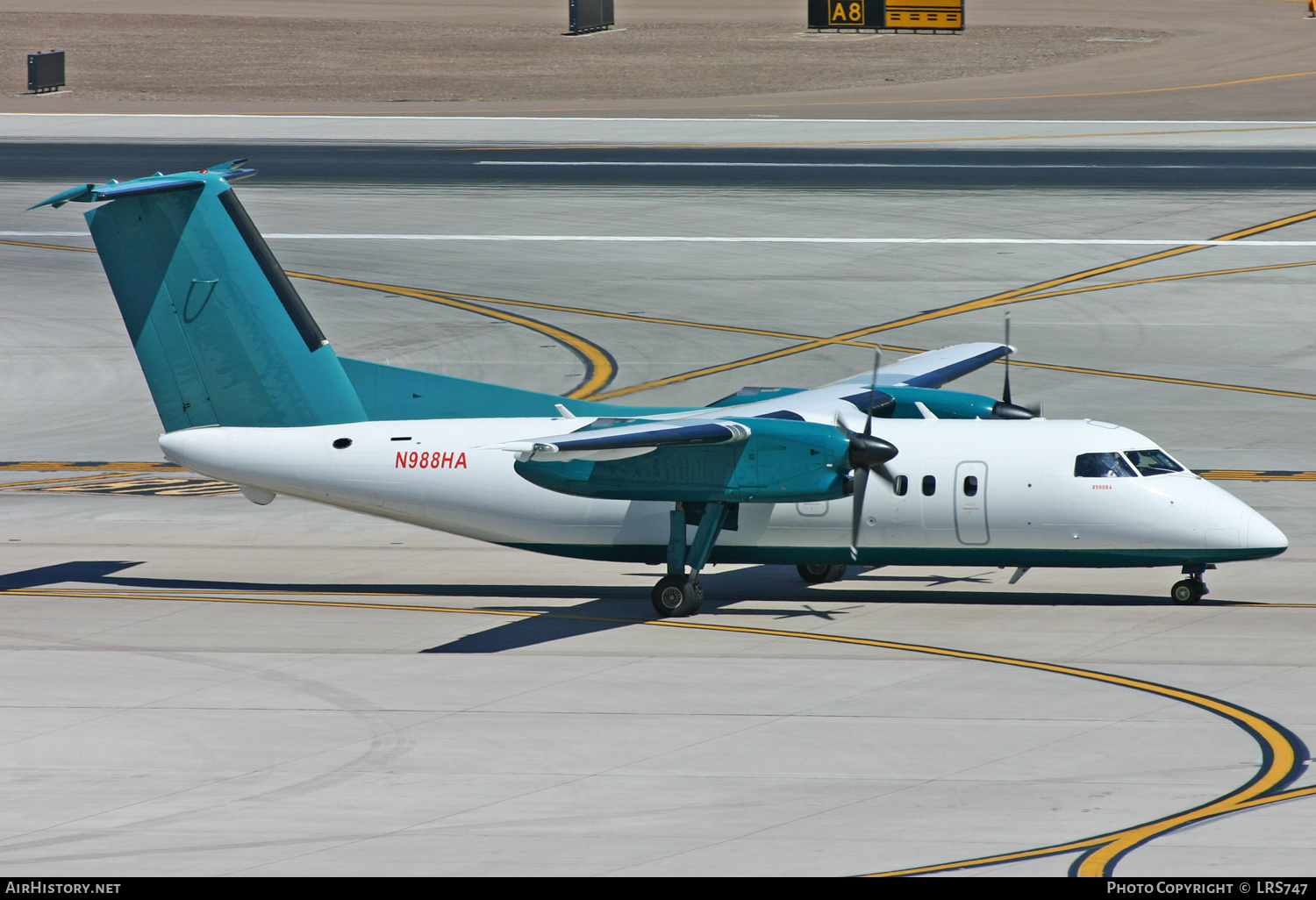 Aircraft Photo of N988HA | De Havilland Canada DHC-8-202 Dash 8 | AirHistory.net #305993