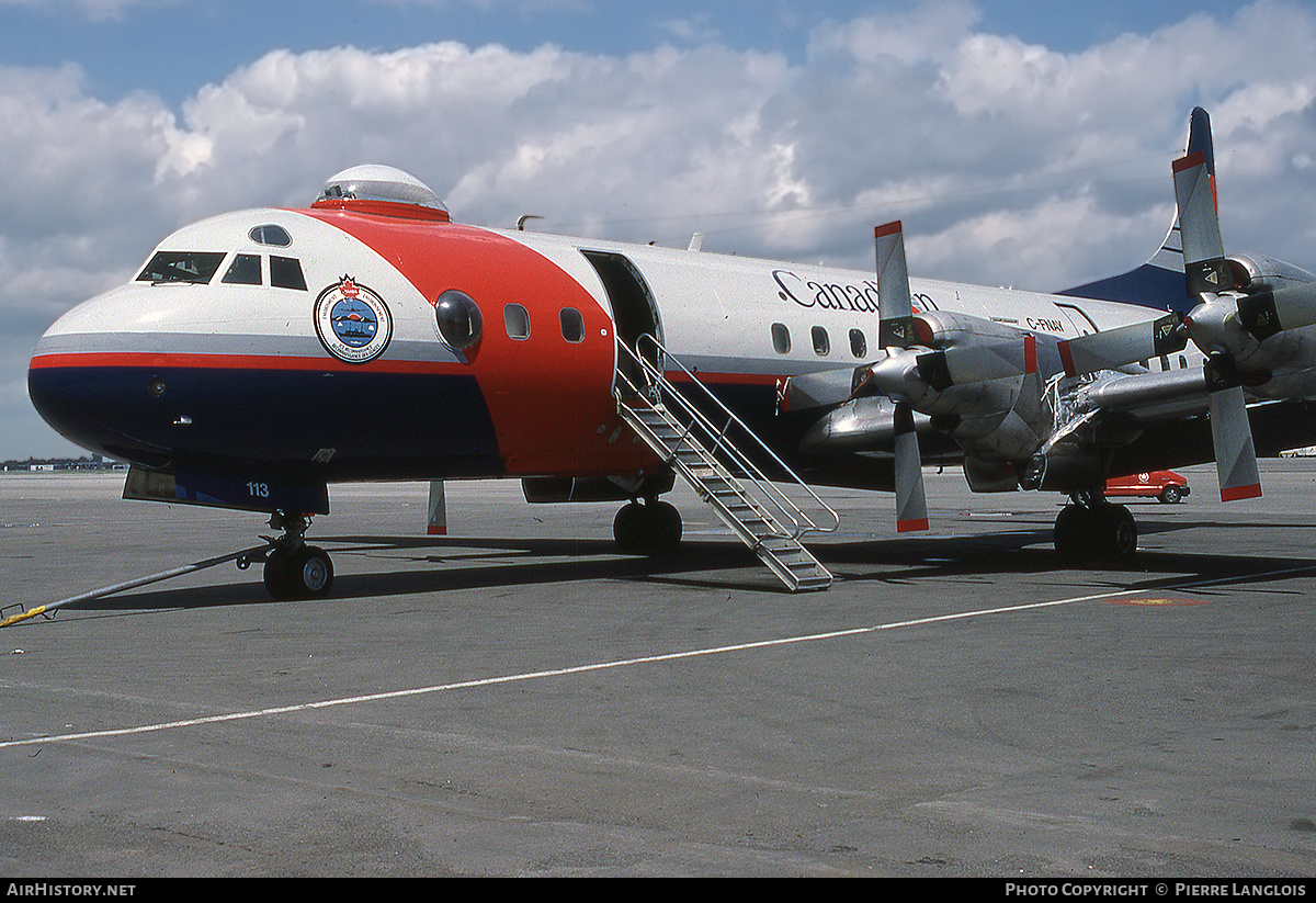 Aircraft Photo of C-FNAY | Lockheed L-188C(IR) Electra | Canadian Airlines | AirHistory.net #306005