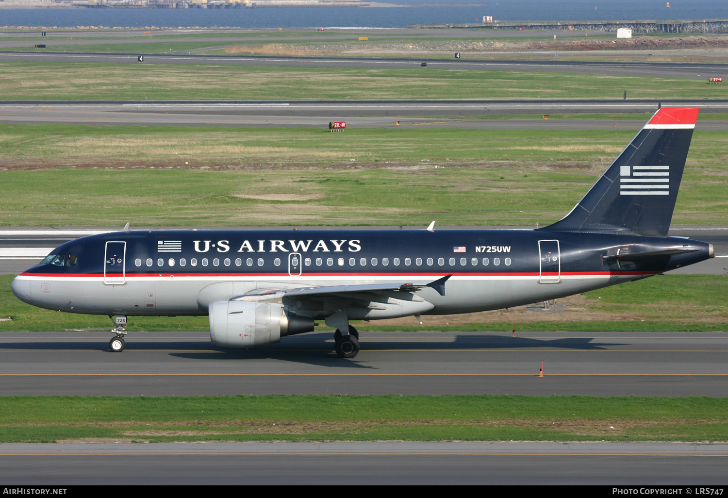 Aircraft Photo of N725UW | Airbus A319-112 | US Airways | AirHistory.net #306012