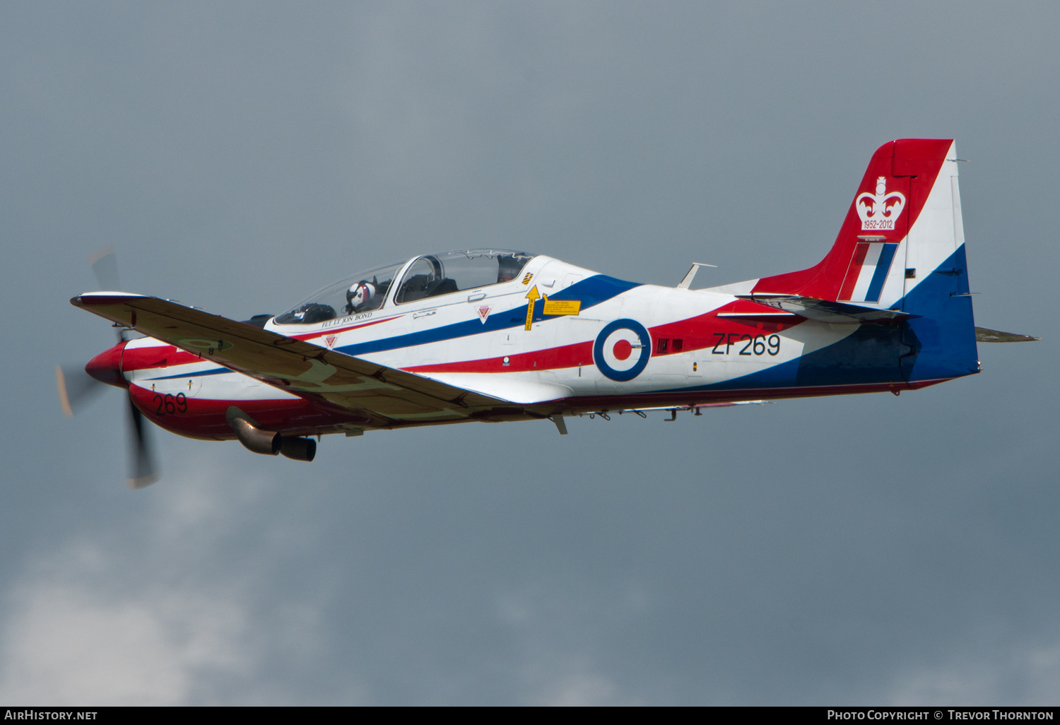 Aircraft Photo of ZF269 | Short S-312 Tucano T1 | UK - Air Force | AirHistory.net #306014