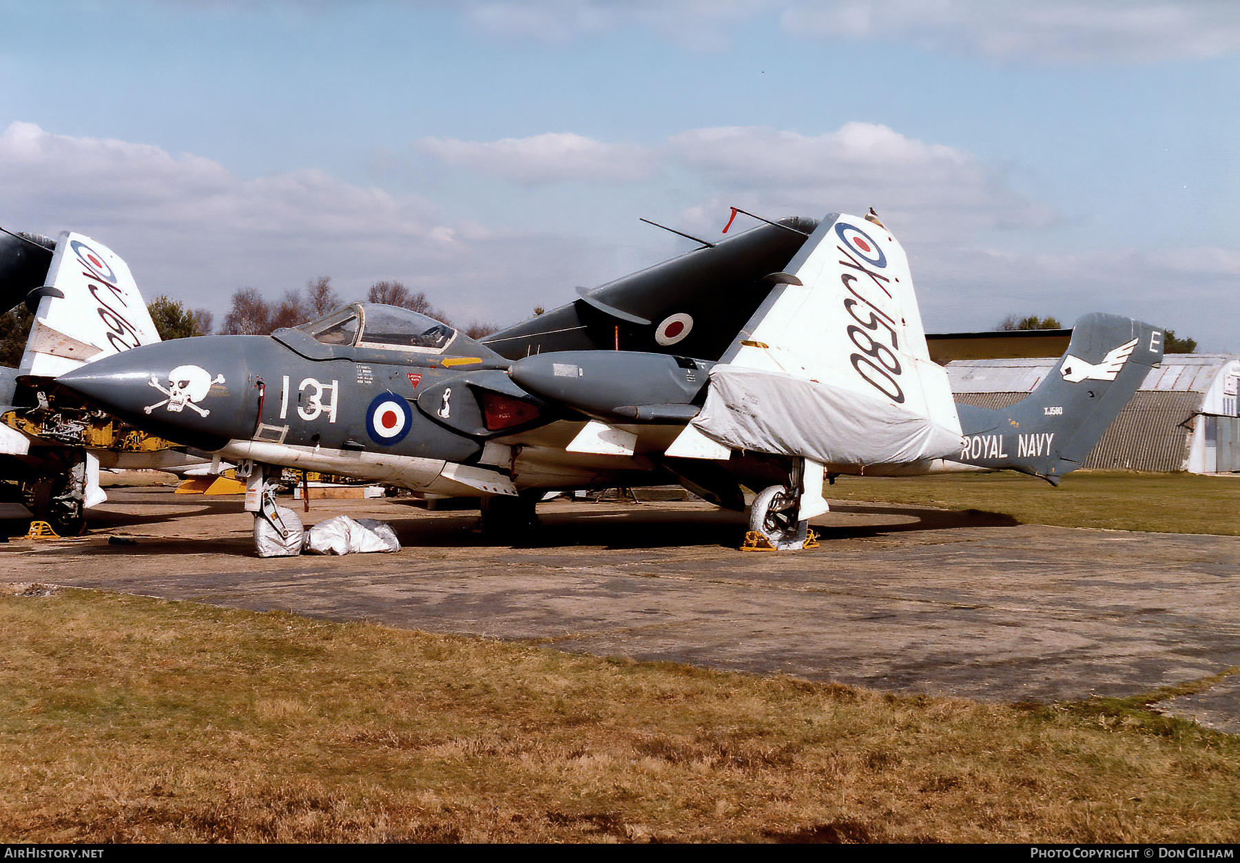 Aircraft Photo of XJ580 | De Havilland D.H. 110 Sea Vixen FAW2 | UK - Navy | AirHistory.net #306019