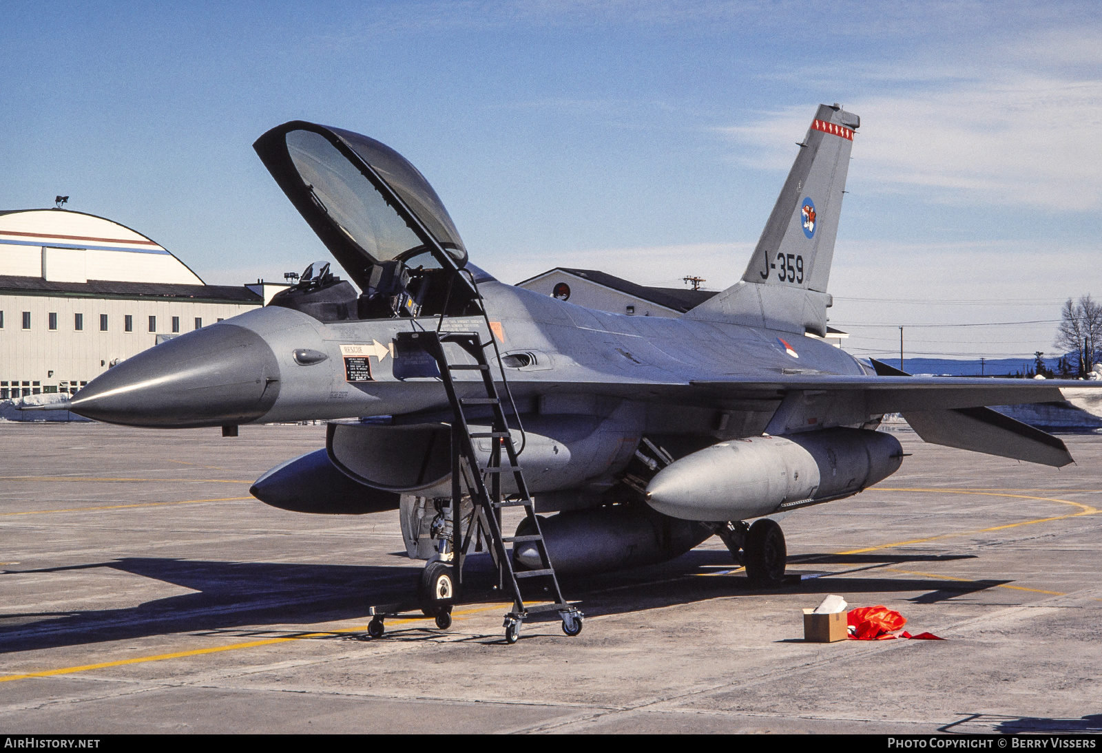 Aircraft Photo of J-359 | General Dynamics F-16A Fighting Falcon | Netherlands - Air Force | AirHistory.net #306020