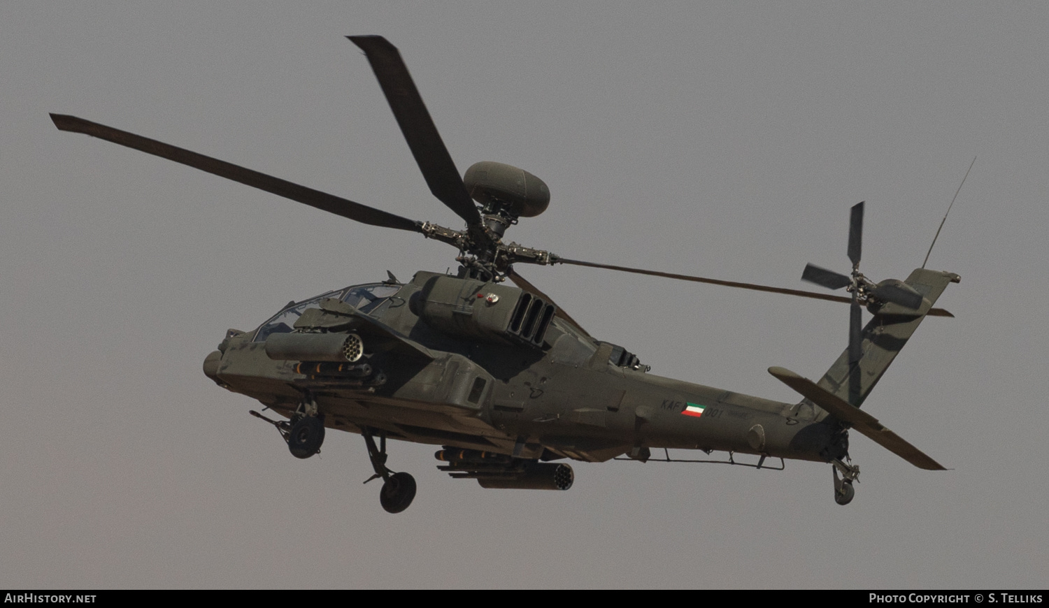 Aircraft Photo of KAF-001 | Boeing AH-64D Apache | Kuwait - Air Force | AirHistory.net #306047