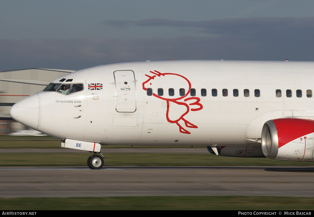 Aircraft Photo of G-OGBE | Boeing 737-3L9 | Bmibaby | AirHistory.net #306050