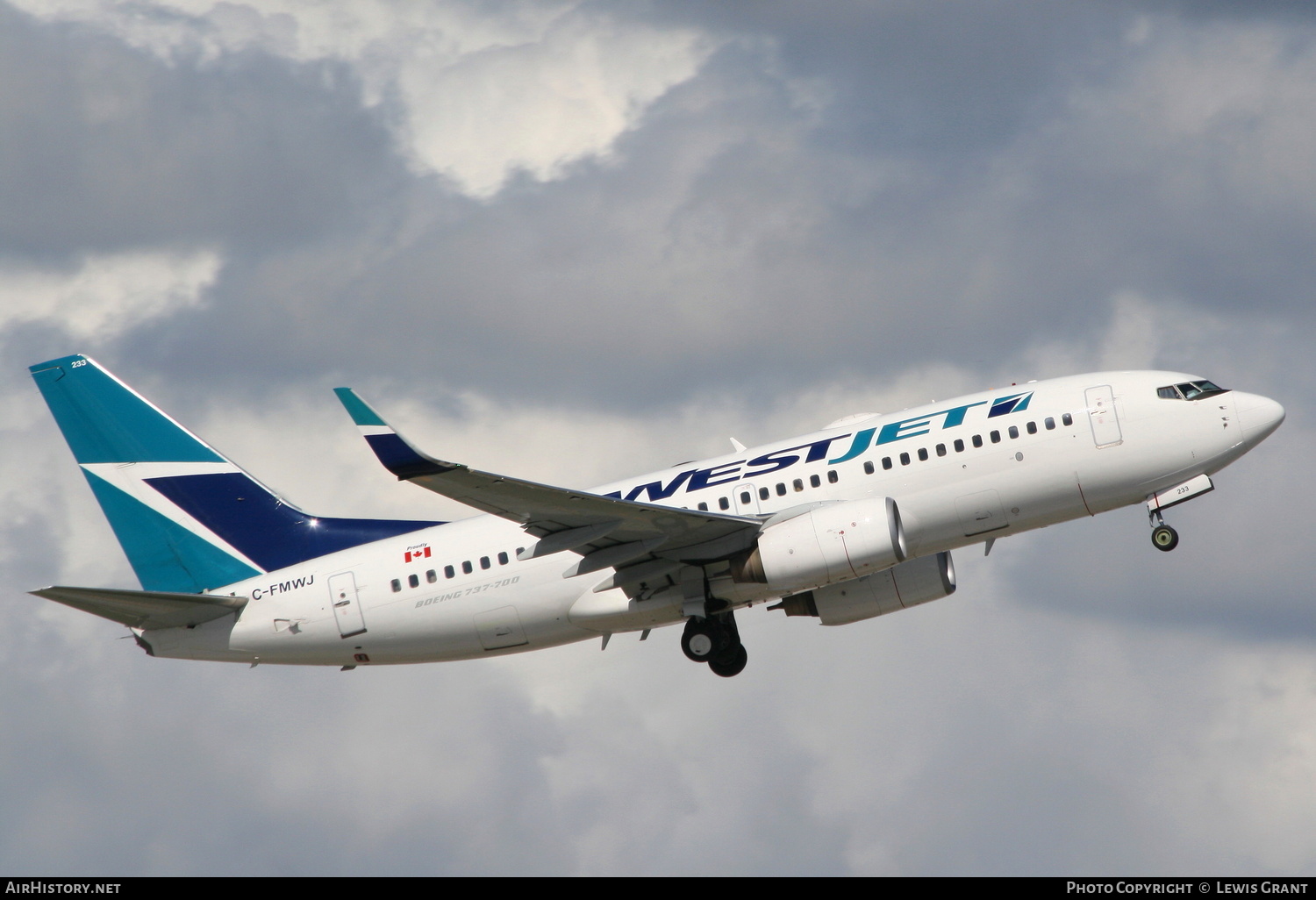 Aircraft Photo of C-FMWJ | Boeing 737-7CT | WestJet | AirHistory.net #306052