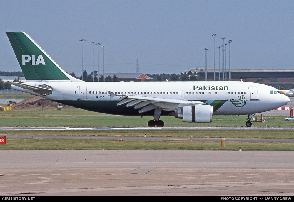 Aircraft Photo of AP-BDZ | Airbus A310-308 | Pakistan International Airlines - PIA | AirHistory.net #306056