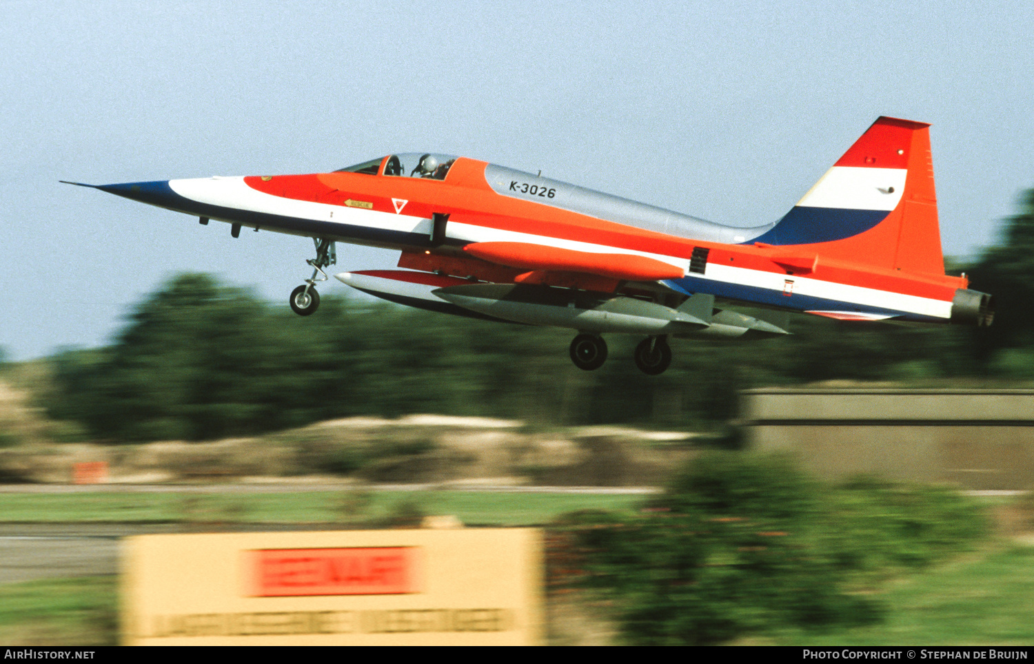 Aircraft Photo of K-3026 | Canadair NF-5A | Netherlands - Air Force | AirHistory.net #306062