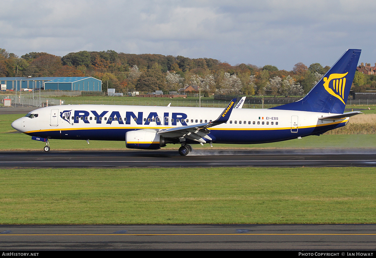 Aircraft Photo of EI-ESS | Boeing 737-8AS | Ryanair | AirHistory.net #306066