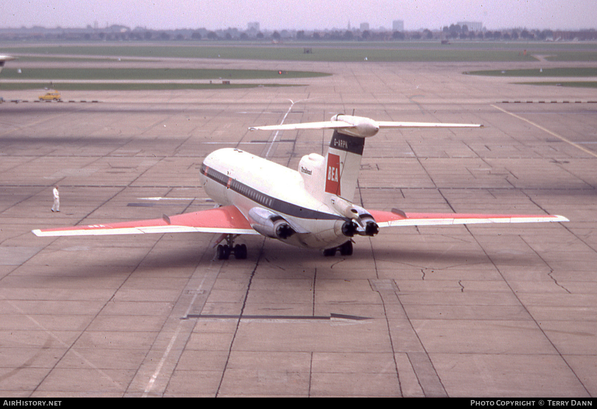 Aircraft Photo of G-ARPK | Hawker Siddeley HS-121 Trident 1C | BEA - British European Airways | AirHistory.net #306071