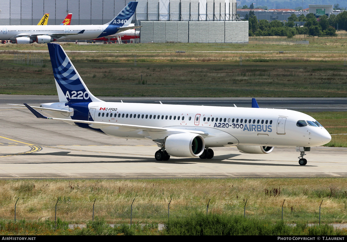 Aircraft Photo of C-FFDO | Airbus A220-371 (BD-500-1A11) | Airbus | AirHistory.net #306075