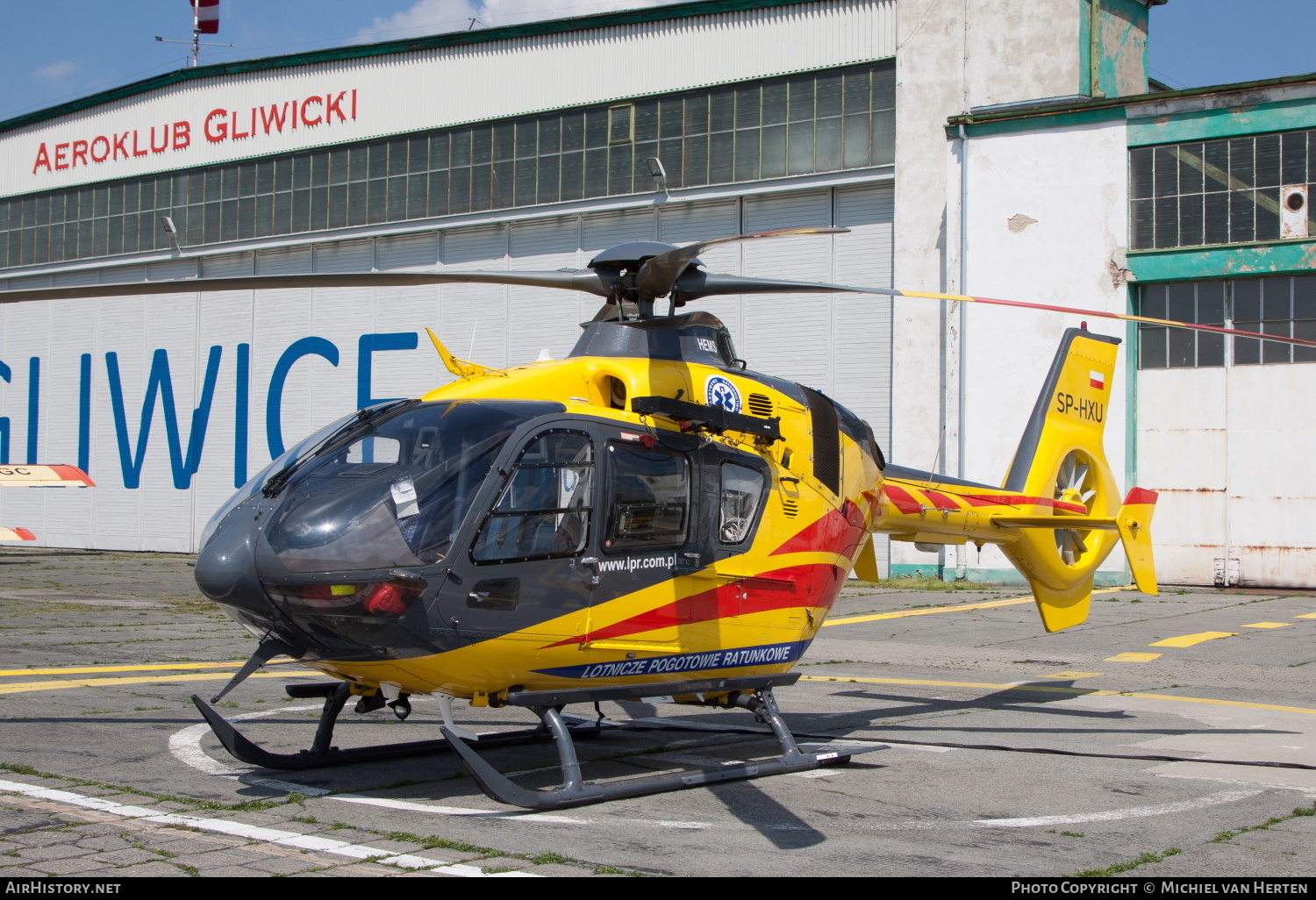 Aircraft Photo of SP-HXU | Eurocopter EC-135P-2+ | Polish Medical Air Rescue - Lotnicze Pogotowie Ratunkowe - LPR | AirHistory.net #306078