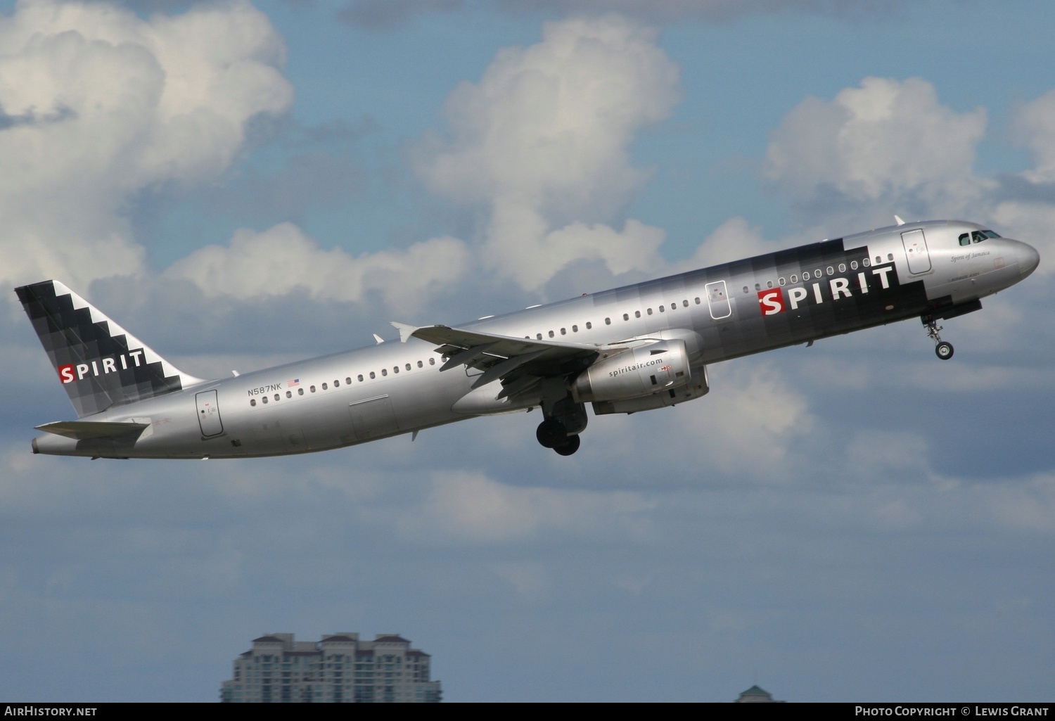 Aircraft Photo of N587NK | Airbus A321-231 | Spirit Airlines | AirHistory.net #306084