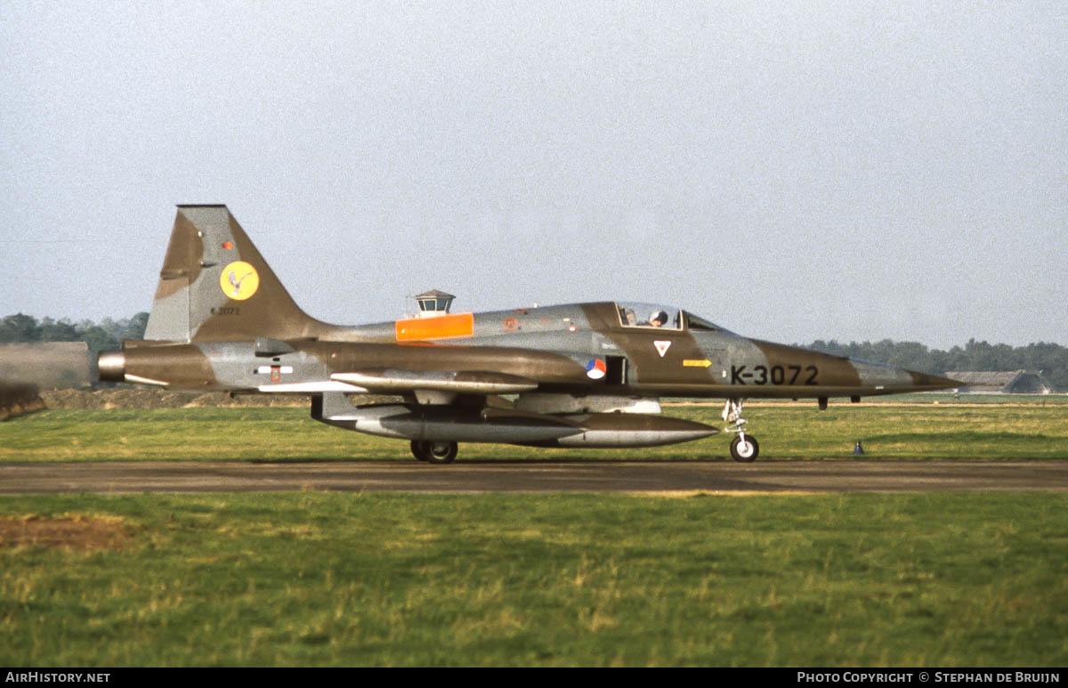 Aircraft Photo of K-3072 | Canadair NF-5A | Netherlands - Air Force | AirHistory.net #306089