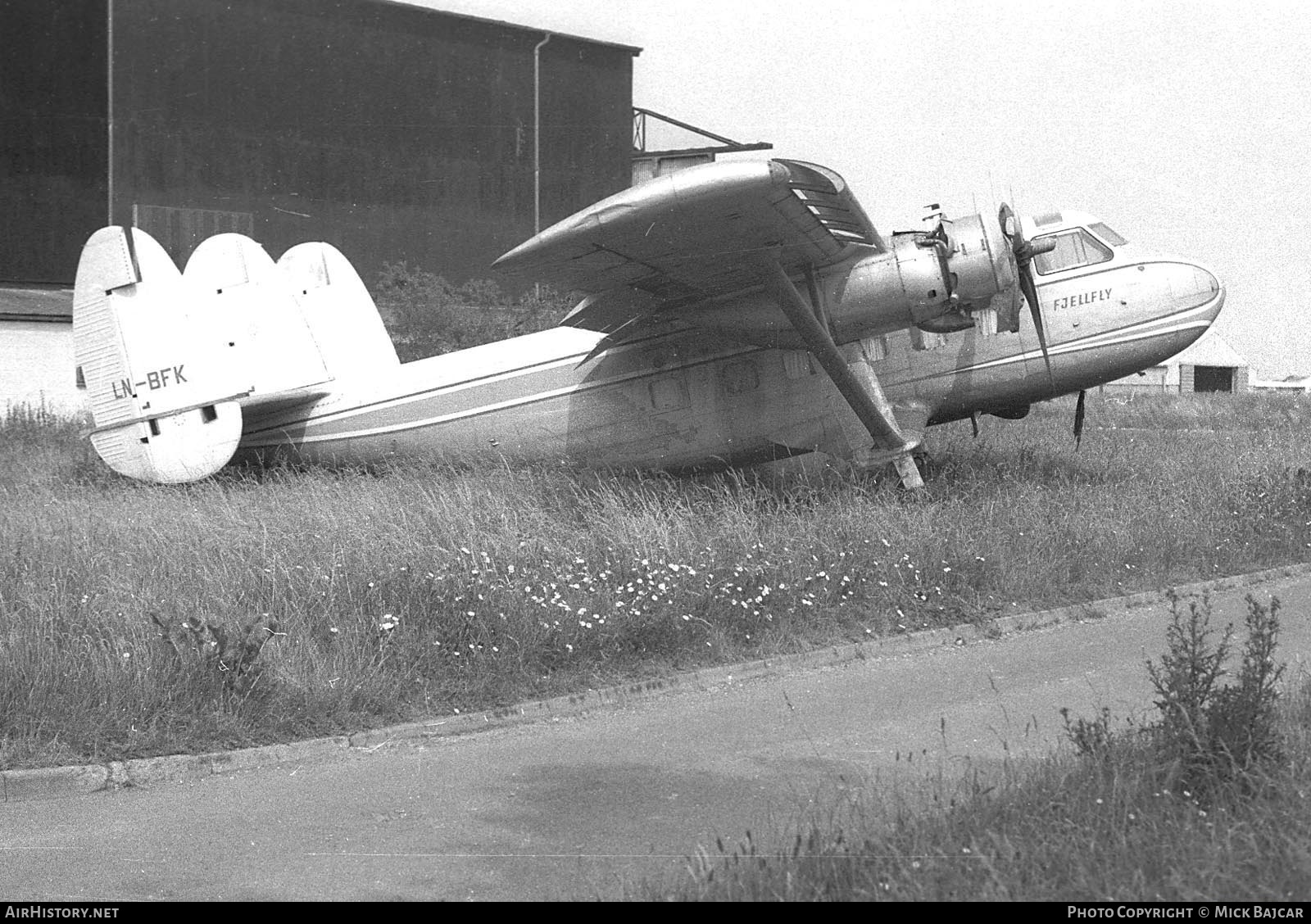 Aircraft Photo of LN-BFK | Scottish Aviation Twin Pioneer Series 1 | Fjellfly | AirHistory.net #306094