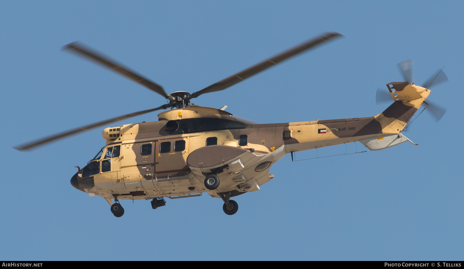 Aircraft Photo of KAF-546 | Aerospatiale AS-332B Super Puma | Kuwait - Air Force | AirHistory.net #306105